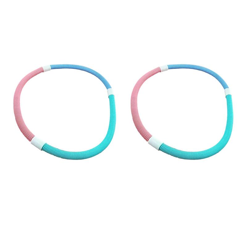 フラフープ ウェイト付きフィットネストレーニング器具 持ち運びに便利 旅行用 男女兼用 折りたたみ式 ..