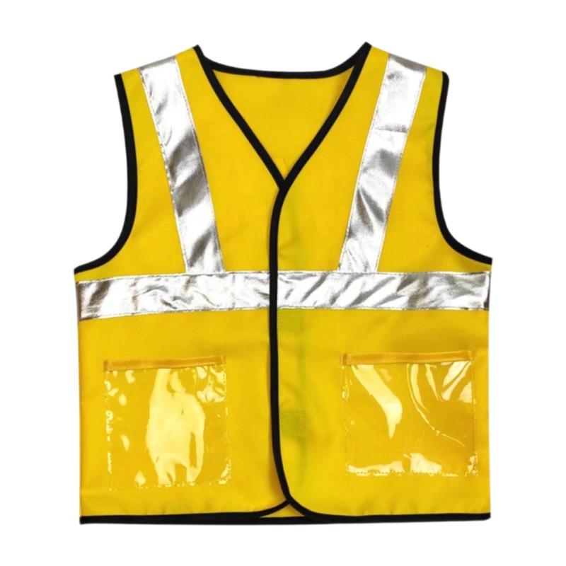 子供用エンジニアベスト 子供用作業員コスチューム 洗えるアクセサリー 子供用ビルダーキャリア衣装 建設作業員コスチューム 子供用