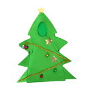 子供用クリスマスツリーコスチュームスーツ 仮面舞踏会用かわいい子供用クリスマスツリージャンプスーツ