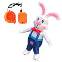 イースターウサギインフレータブルコスチュームカーニバルクリスマスのためのかわいいフルボディバニースーツ