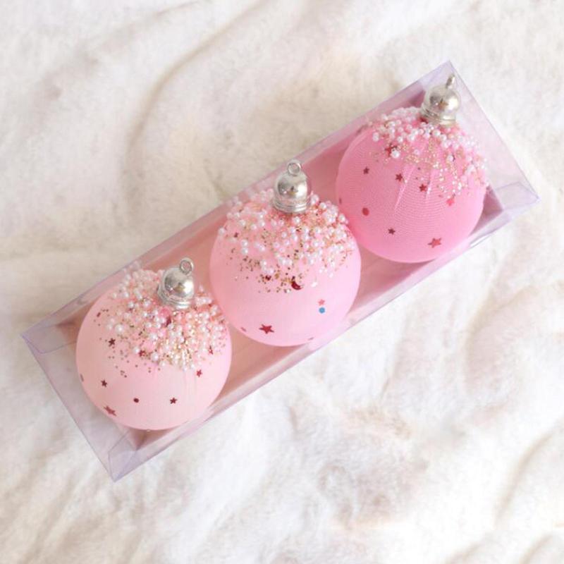 3x クリスマスボールオーナメント誕生日屋内パーティーテーブルセンターピース中国新