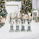 4ピース18cm木製クリスマスホームキッズ用