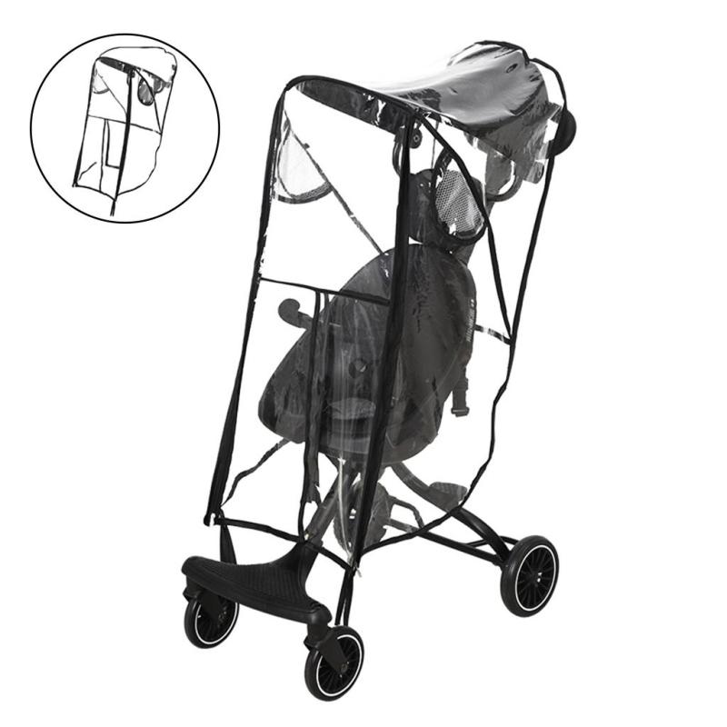 防風ベビーカー用レインカバー