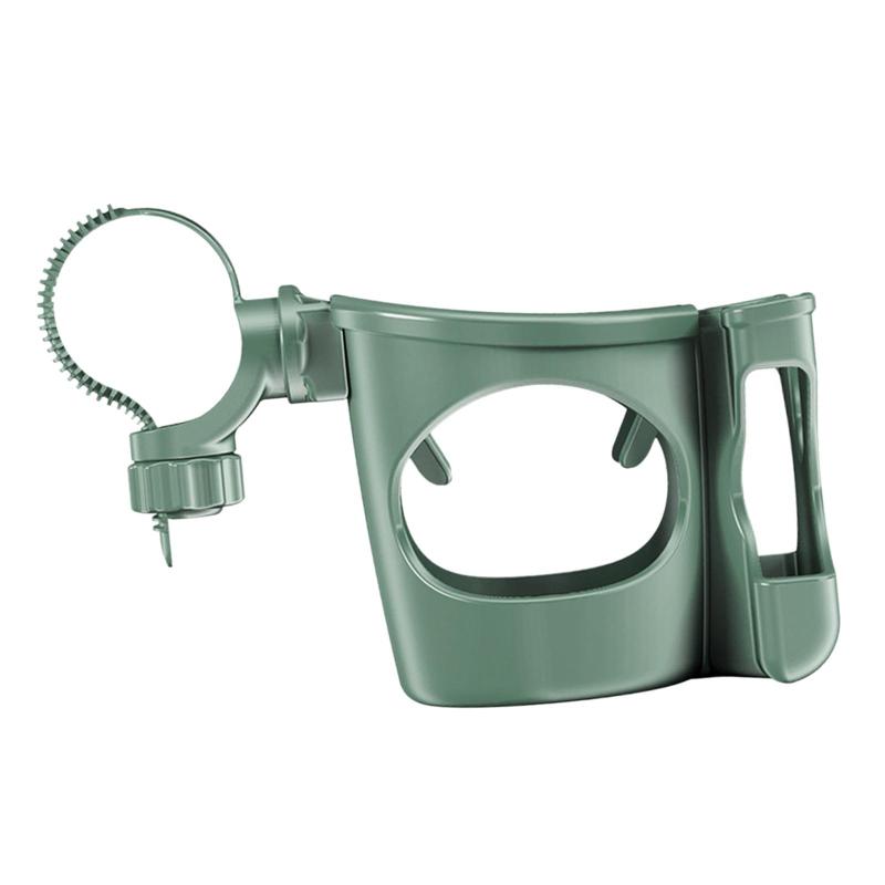 ベビーカーカップホルダー 携帯電話収納ストラップ 安定した滑り止め 多機能乳母車ドリンクラック 自転車カップホルダー 乳母車ウォーカー用