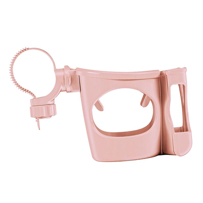 ベビーカーカップホルダー 携帯電話収納ストラップ 安定した滑り止め 多機能乳母車ドリンクラック 自転車カップホルダー 乳母車ウォーカー用