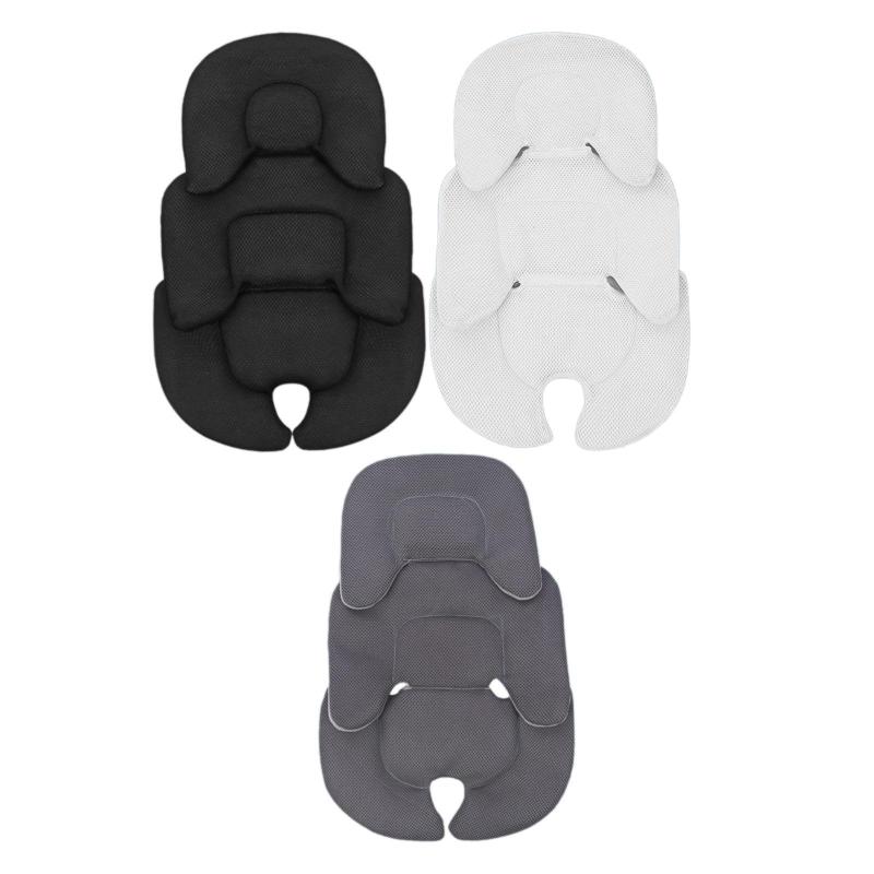 ベビーカークッション 厚手ライナーマット ユニバーサルソフトマット 通気性のあるベビーカーマット シートパッド ライナーシートパッド カートマット 乳母車用