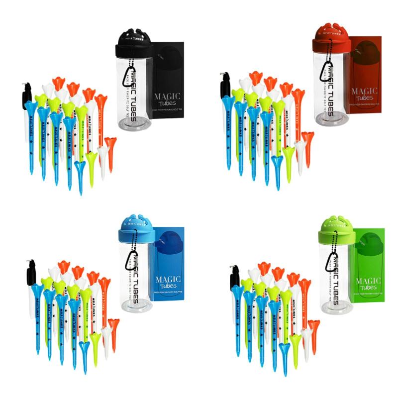 ゴルフティー 20個 ゴルフティー 飛距離アップ 丈夫 男女兼用 ゴルフボールティー ゴルフボールホルダー 屋外ドライビングレンジ用