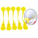 10x 椅子型ゴルフティー ゴルフティー アウトドアスポーツトレーニング用品