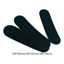 3x プロフェッショナル指板デッキテープノンスリップ 10x3cm 指スケートボードテープステッカー指板スケートボードアクセサリー