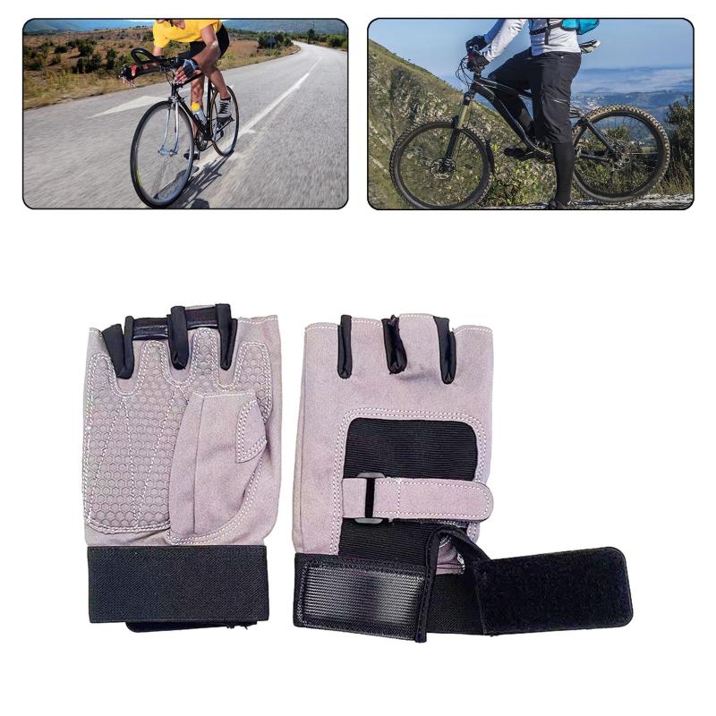 バイクグローブ 調節可能 メンズ レディース トレーニンググローブ ジム サイクリング スポーツ用