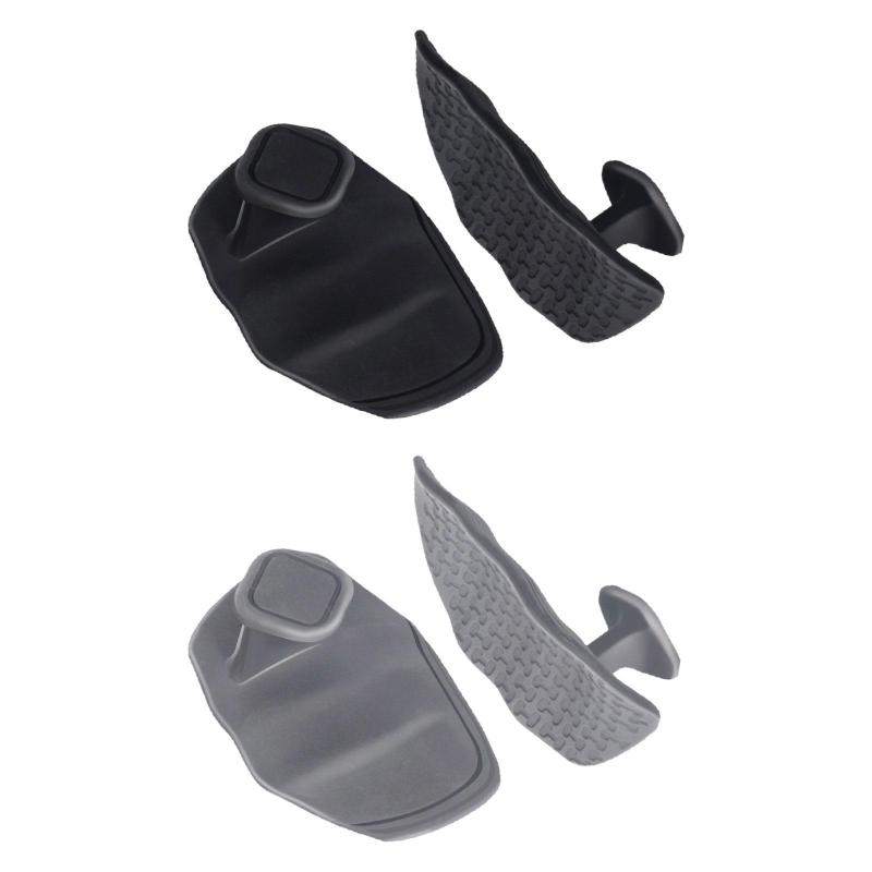 2 個セット ウェイトリフティンググリップ バーベルバーパッド 実用的 ポータブル 滑り止め ジムハンドグリップ 男女兼用 フィットネストレーニング用