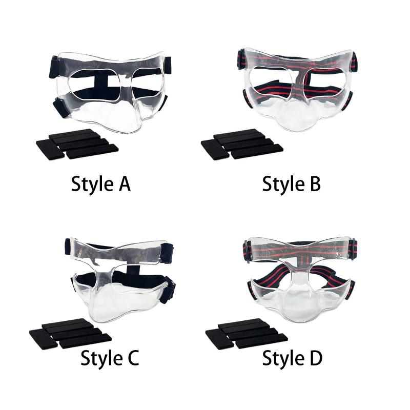 鼻の骨折用ノーズガード.パッド付きフェイスシールドマスク.調節可能.大人.ティーン.バスケットボール...