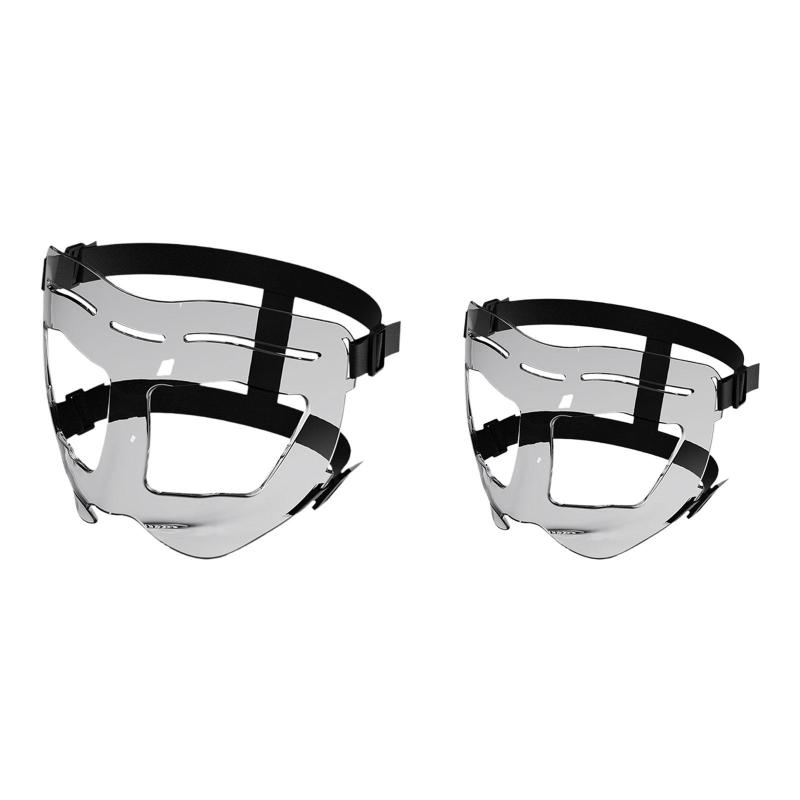 バスケットボール用フェイスマスク 鼻の骨折用フェイスシールド スポーツ保護ノーズガード フェイシャ..