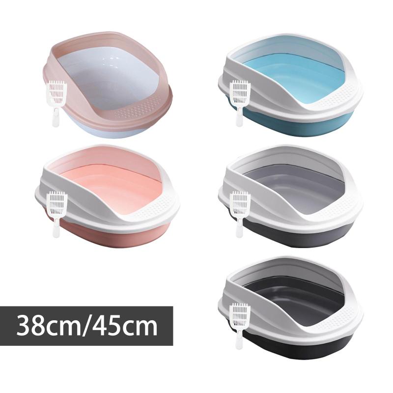 オープン猫トイレ猫小型犬便器ケージお手入れ簡単ペット用品子猫トイレパンハムスター用屋内猫子猫バニー