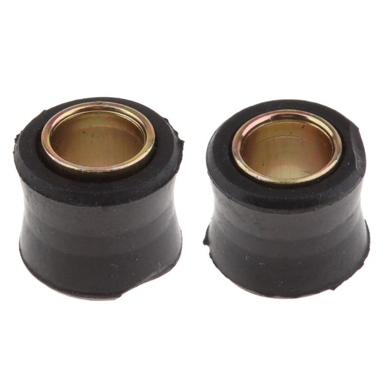 2x ユニバーサルオートバイリアショックアブソーバー取り付け