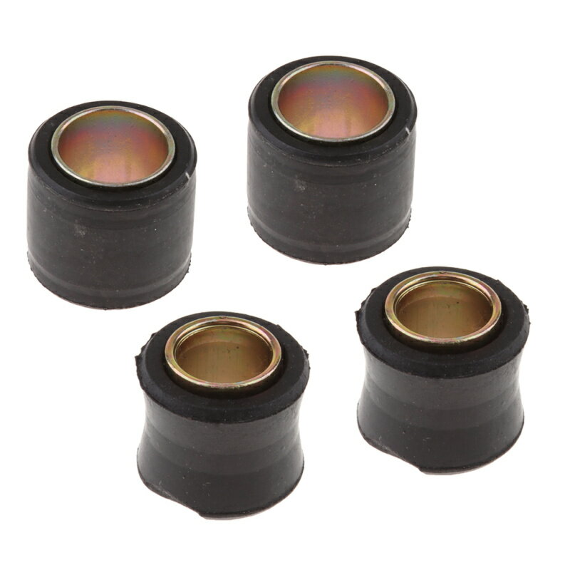 4xユニバーサルオートバイショックアブソーバーブッシュブッシュスペアパーツ.φ12