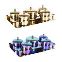 5 個セット 蓋付きネイルダッペンディッシュカッププロフェッショナルホルダーアクリルリキッドパウダーダッペンディッシュパウダーアクリルネイルサロン用