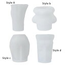 3Dゴーストキャンドルモデルシリコンモデル樹脂鋳造かわいいリビングルームハロウィンパーティーの装飾石膏人形キャンドル石鹸作り