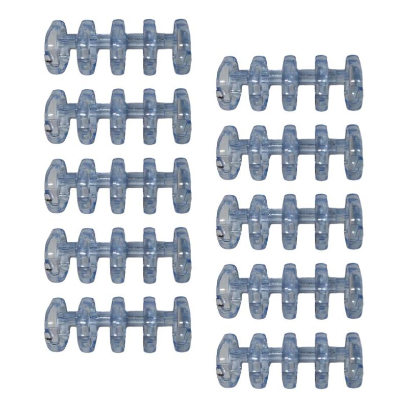 2-6パック 10個 ルーズリーフバインダーリング 5穴ブックリング 自宅用 写真 旅行用