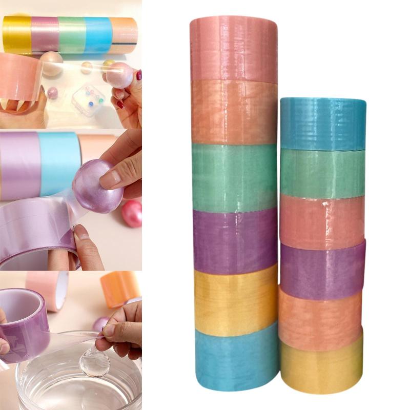 家庭や子供のためのクリエイティブな粘着ボール転がしテープゲームクラフト 12個