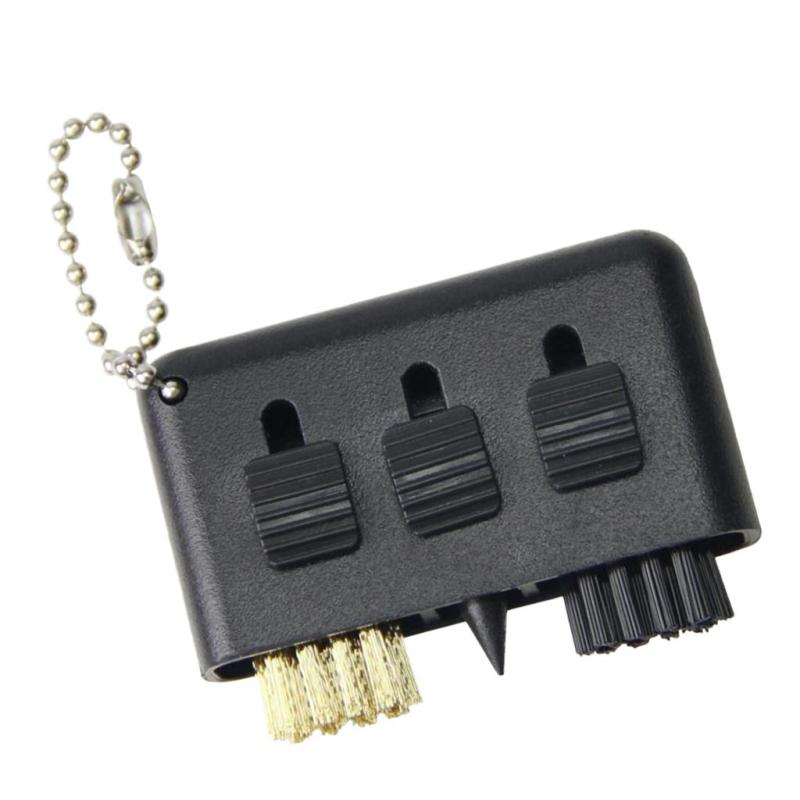 3 イン1ポケットサイズのクリーンブラシグルーブパターシューズクリーナーシューズクリーニングブラシ..