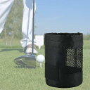 ティーホルダー付きゴルフボールバッグ トレーニング用ポータブルナイロンゴルフメッシュバッグ