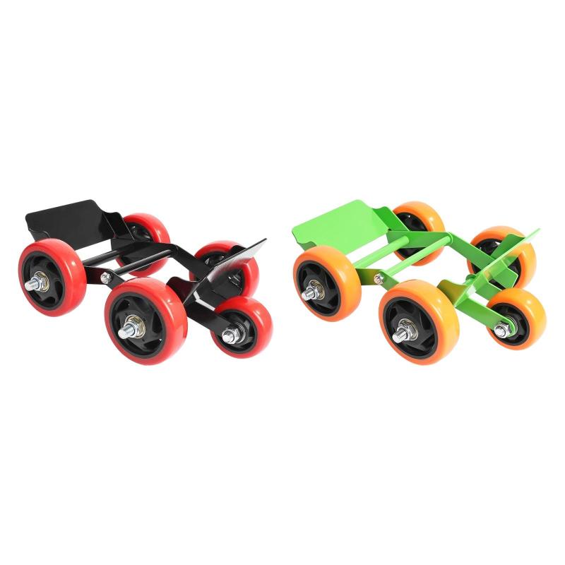 パンク修理ブースター 5輪バイク移動ツール 電動バイク用緊急タイヤローラー付き 移動トレーラー