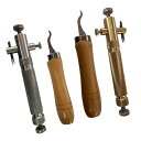 2x ヴァイオリン パーフリング ナイフ ギター ツール ヴァイオリン アクセサリー 象嵌軽量木工プロジェクト 弦楽器製作者ツール ヴァイオリニスト用