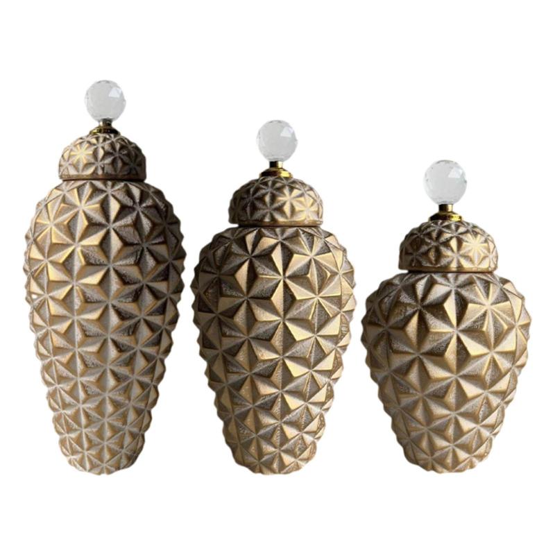 ジンジャージャー花瓶ギフトデスクトップフラワーアレンジメントフラワーポットセラミック装飾瓶ガーデンカフェ寝室オフィス装飾用