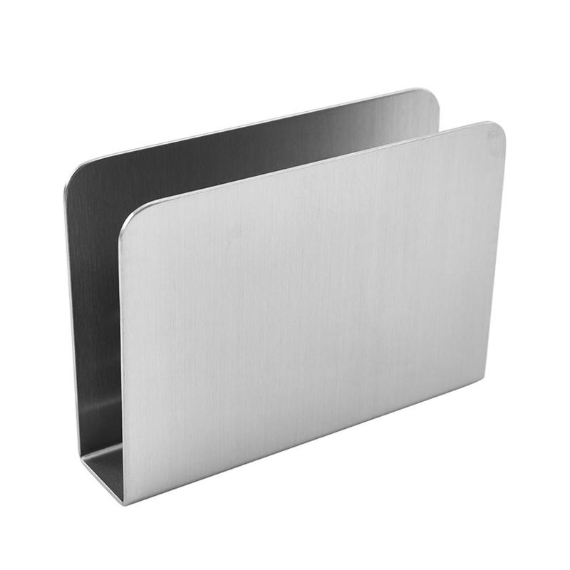 ビュッフェ.誕生日.ワークトップ用のステンレス製ナプキンホルダー