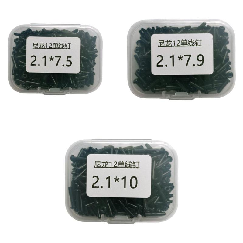 300個セット バドミントンラケットグロメット 耐摩耗性 アイレット 修理用 シングルストリング保護 管 ..