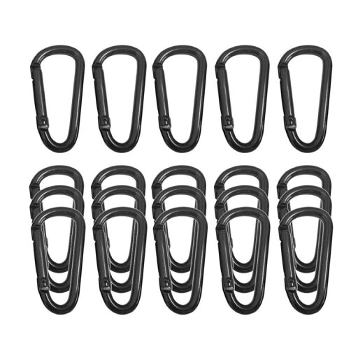 20Dシェイプカラビナップクラスプキーフッククリップ 20Dシェイプカラビナップクラスプキーフッククリップ
