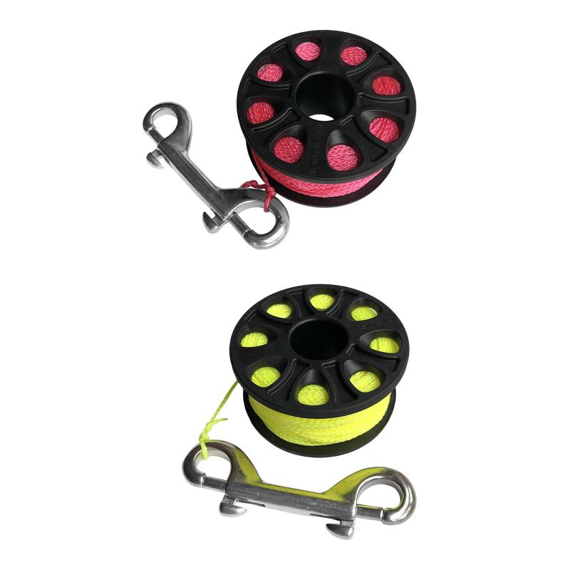 スキューバスプール フィンガーリール アクセサリー 水中アクティビティ用 軽量 プロ仕様 ステンレスフ..