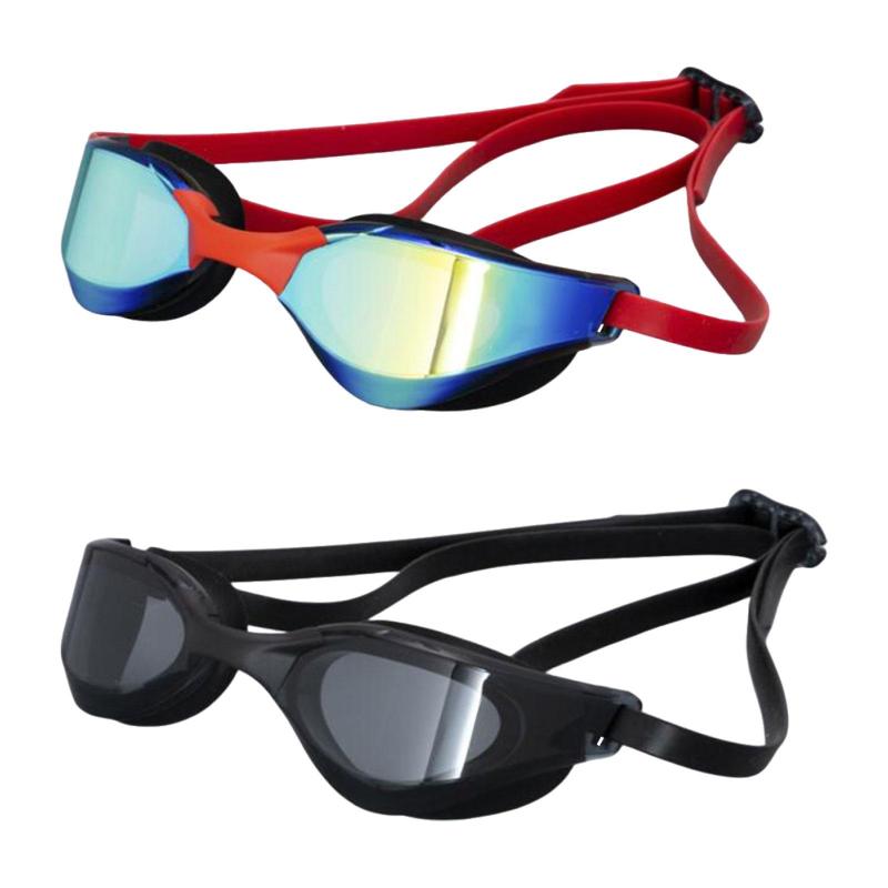 大人用スイムゴーグル 曇り止め 広視野 快適 調節可能 ポータブル アイウェア スイミンググラス シュノーケリング アウトドア ダイビング用