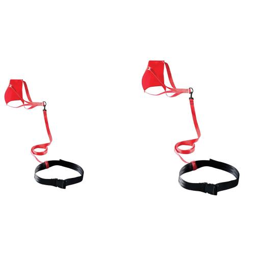 水泳パラシュート水泳抵抗ベルト筋力トレーニング.水泳トレーナー付きポータブル抵抗ベルト