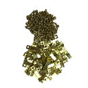 50 セットの鋸歯額縁ハンガー.ネジ付き二重穴
