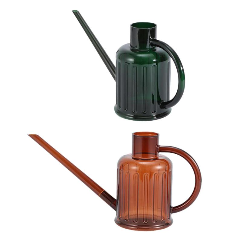 ガーデンウォーター缶 小型じょうろ 1L 携帯用ハンドル モダン ガーデニングツール 庭.盆栽.パティオ...