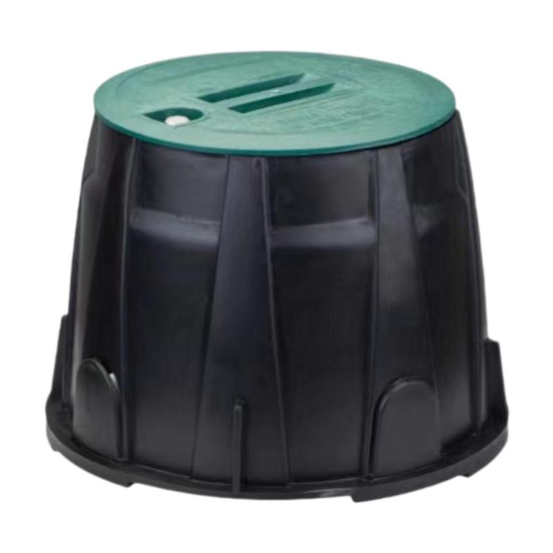 スプリンクラーバルブボックス灌漑バルブボックス頑丈なプレミアムポータブル簡単に設置できる屋外草地..