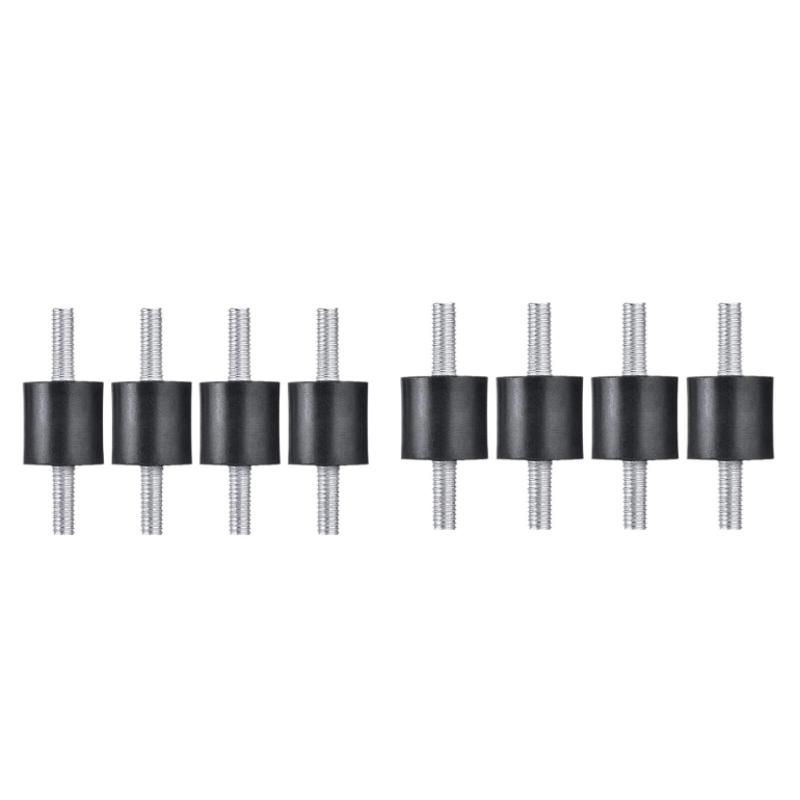 ゴムスタッドショックアブソーバーゴム円筒振動アイソレーターマウント4個ボートコイル用ゴム振動アイ..