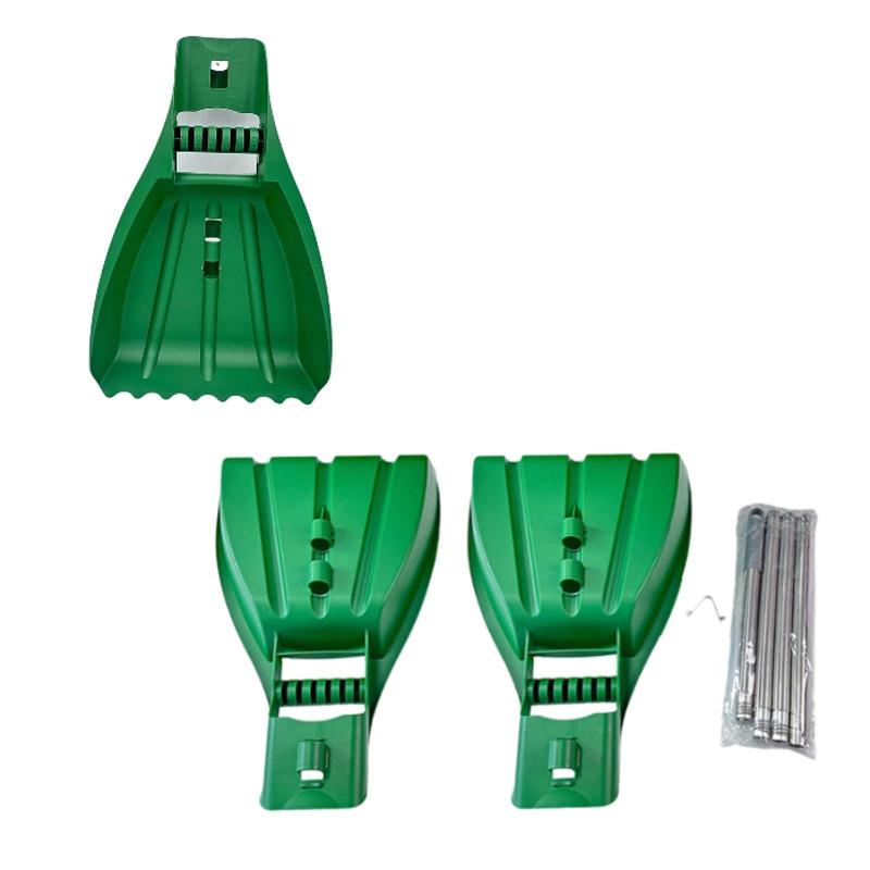 葉かき棒 葉かき棒 手持ち式 人間工学に基づいたグリップ 人間工学に基づいた ガーデンレーキ 草刈りや..