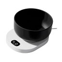 加熱ペットボウル USB ペットウォーターディスペンサー ウォーターボウル 猫用フィーダー 保温自動給餌ボウル 380ml 屋内屋外冬用(4)