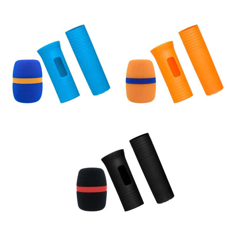 説明: 【機能】: このマイクハンドルカバーとフォームウィンドスクリーンは、ハンドヘルドマイク用に特別に設計されており、マイクを落下や衝突から効果的に保護し、マイクの寿命を延ばします。 【信頼できる素材】: このマイク スリーブ カバーはゴム品質の素材で作られており、落下防止、耐摩耗性、滑り止め、優れたグリップ力を備えています。 【取り付け簡単】: ツールなしで直接取り付けられます。(底カバーを取り付ける際は、底部の空気穴にご注意ください) 【サイズ調整可能】: このマイクハンドルカバーの長さは自分でトリミングでき、マイクのサイズに合わせて調整できるので非常に便利です。 【ユニバーサル】: 当社のマイクハンドルスリーブは、ほとんどのハンドヘルドマイクにフィットするように設計されており、マイクの外観を向上させます。 仕様: 材質: ゴム サイズチャート: 13cmx3.5cm/5.12インチx1.38インチ。 11.8cmx4cm/4.65インチx1.57インチ。 パッケージに含まれるもの: マイクハンドルスリーブ1セットスポンジフォームマイクウィンドスクリーン1個※本製品は、電波法令で定められている技術基準に適合していることを証明する技適マークが貼付されていない無線機器であり、日本国内で使用する場合は、電波法違反になる恐れがございます.ご使用の際には、十分ご注意下さいますようお願いいたします.【機能】: このマイクハンドルカバーとフォームウィンドスクリーンは、ハンドヘルドマイク用に特別に設計されており、マイクを落下や衝突から効果的に保護し、マイクの寿命を延ばします。 【信頼できる素材】: このマイク スリーブ カバーはゴム品質の素材で作られており、落下防止、耐摩耗性、滑り止め、優れたグリップ力を備えています。 【取り付け簡単】: ツールなしで直接取り付けられます。(底カバーを取り付ける際は、底部の空気穴にご注意ください) 【サイズ調整可能】: このマイクハンドルカバーの長さは自分でトリミングでき、マイクのサイズに合わせて調整できるので非常に便利です。 【ユニバーサル】: 当社のマイクハンドルスリーブは、ほとんどのハンドヘルドマイクにフィットするように設計されており、マイクの外観を向上させます。