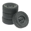 4個RCホイールとタイヤセットRCアップグレードパーツスペアパーツ交換パーツRCクローラーカータイヤMN82 MN78 1:12スケールRC用