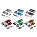 4 ピース/セットショックアブソーバー合金部品 1:12 rcカーのために適合 12428 12423 12429 FY03 交換