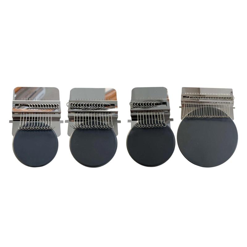 小さな織機dweveタイプの織機織りツールジーンズの服を修理するためのニット織りDIY穴修理縫製機器