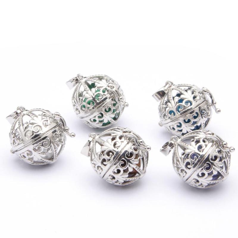 中空 ペンダント 全24種類 ミックス形 ロケットペンダント ビーズケージ ネックレスペンダント