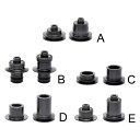 100mmx9mm / 100mmx15mm / 110mmx15m5mmm / 142mmm / 148mmm自転車ハブ変換シートアダプターバイクスルーアクス...