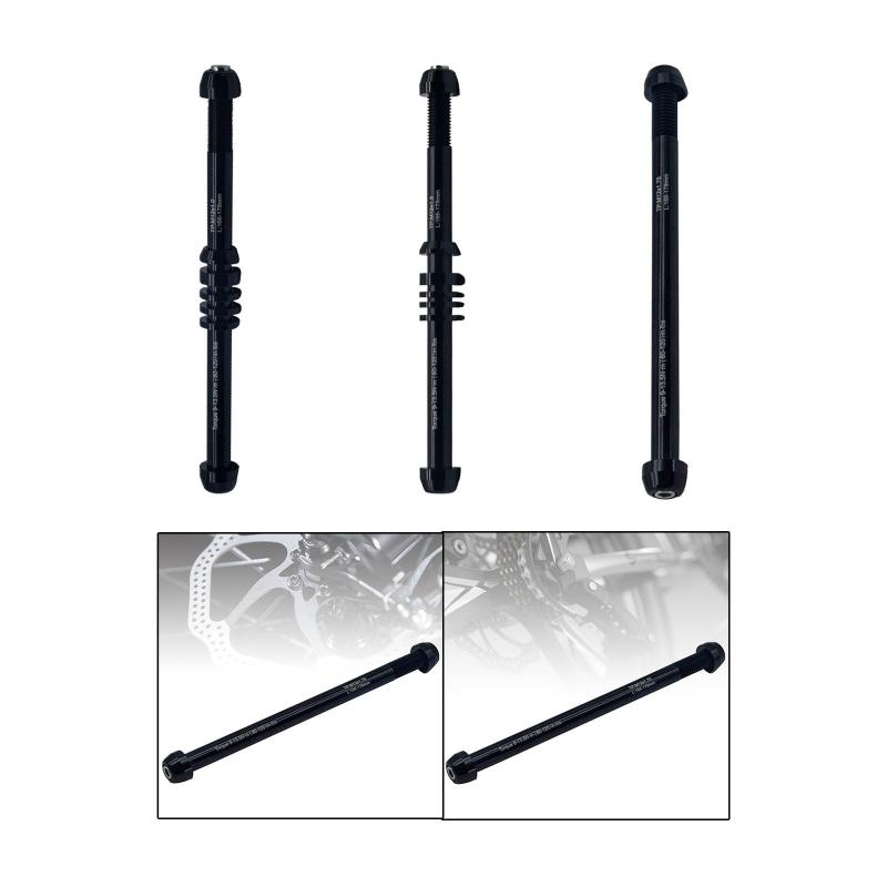 バイクリアハブシャフトリアスルーアクスルアダプター頑丈なアルミニウム合金自転車ホイールハブアクスルマウンテンバイク用修復ツールアクセサリー