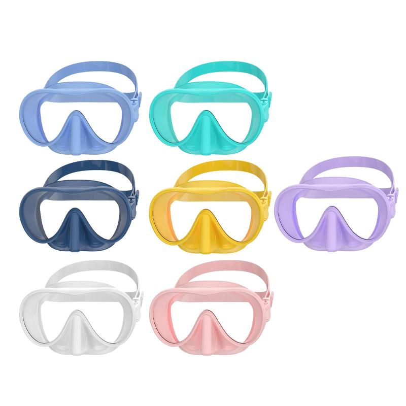 スノーケル ダイビングマスク 鼻カバー付き 快適アクセサリー 水泳マスク 曇り止めゴーグル 女 男 旅行..