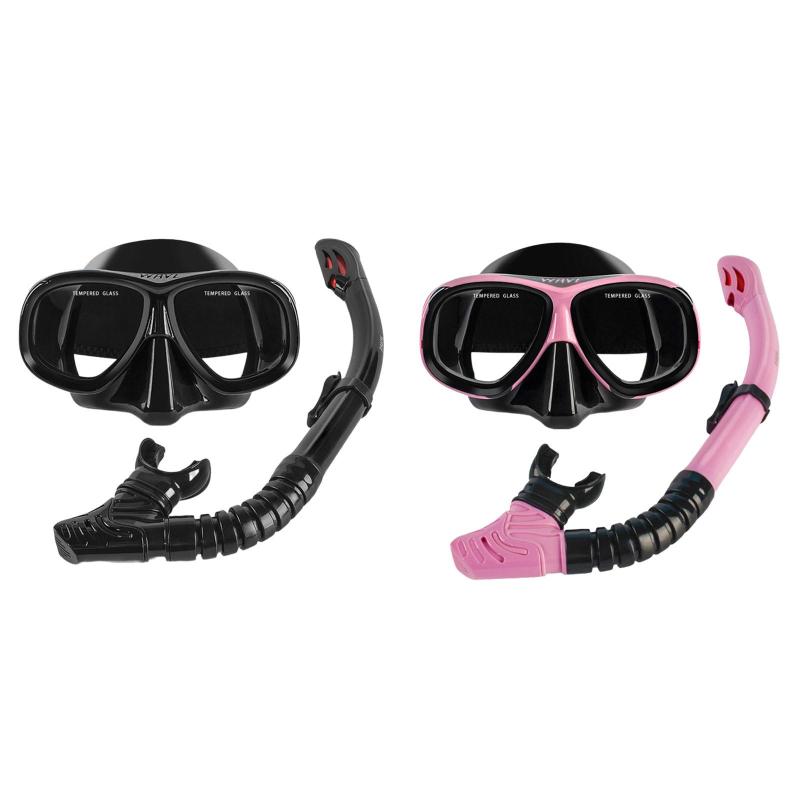 シュノーケルセット.大人用シュノーケリングギア.男女兼用シュノーケルスイムゴーグル.ダイビングゴーグルスイムマスク.スキューバダイビング.水泳用